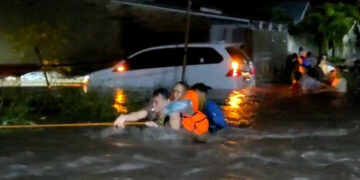 Hujan Deras Sejak Sore Hingga Malam, Parepare Kembali Banjir di Titik Ini