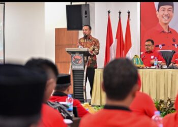 Rakor Tiga Pilar DPD PDIP,  Gubernur Sulsel Apresiasi Penanganan Pemulihan Ekonomi
