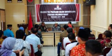 52 Calon Anggota KPU Sulbar Ikuti Tes Psikologi
