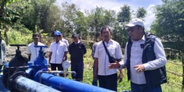 Back Up IPA I, Direktur PAM Tirta Karajae Resmikan Pengoperasian Sumur P14