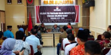 Di RS Dr. Sumantri, Tes Kesehatan Calon Komisioner KPU Sulbar Mulai 16 Maret