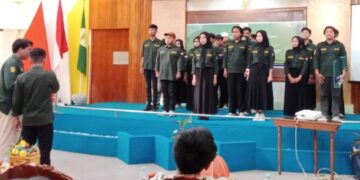 HIPMI Pare Komisariat Bandar Madani Gelar Pelantikan, Upgrading dan Raker