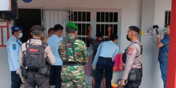 Polres Bersama Rutan Kelas IIB Pinrang Sidak Kamar WBP