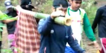 Kata Kadus Paleleng Pinrang, Jenazah Ditandu Warga Sejauh 3 KM
