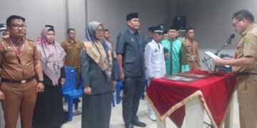 Sekda Sidrap Lantik 29 Pejabat