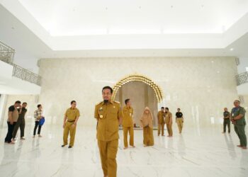 Masjid Al-Ayyubi Kompleks Kantor Gubernur Sulsel Rampung, Andi Sudirman Ajak Pegawai dan Masyarakat Salat Wajib Tepat Waktu
