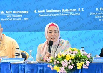 Plt Kadis Kominfo Sulsel Bahas Warisan Budaya Tak Benda di Semina Inacraft 2023