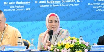 Plt Kadis Kominfo Sulsel Bahas Warisan Budaya Tak Benda di Semina Inacraft 2023