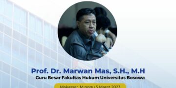 Usai Koma 17 Hari, Guru Besar Hukum Unibos Prof Marwan Mas Tutup Usia