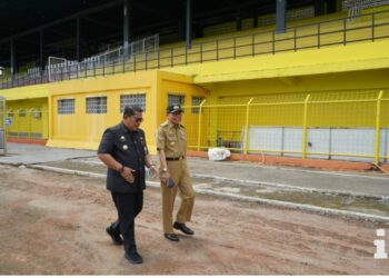 Jelang Pertandingan Putaran Kedua Liga 1, Taufan Pawe Tinjau Kesiapan Stadion GBH