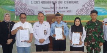 Terpenuhinya Dokumen Adminduk, Pemkot Parepare dan KPU Teken MoU Lapas Kelas II A