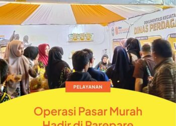 Event Parepare Fair 2023, Pemkot Parepare Sukses Gelar Pasar Murah