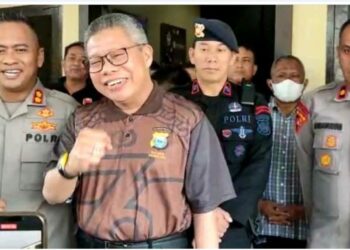 Persiapan Pertandingan BRI Liga 1, Taufan Pawe Rakor dengan Kapolres Parepare