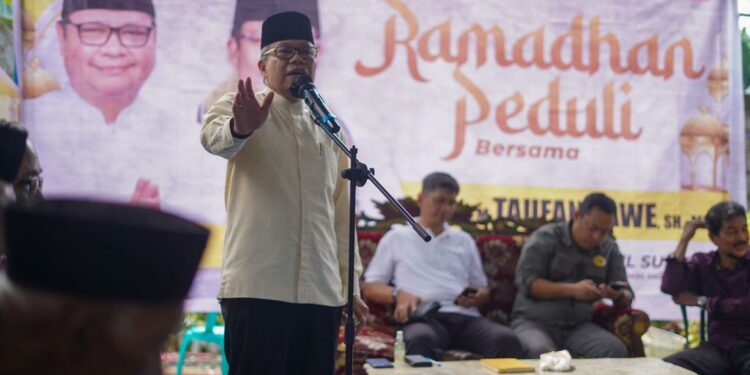 Ketua DPD I Golkar Sulsel, Taufan Pawe terus bergerak mensosialisasikan Ketua Umum DPP Partai Golkar Ailangga Hartarto sebagai calon presiden pada Pilpres 2024 mendatang, Ahad (2/4/2023)