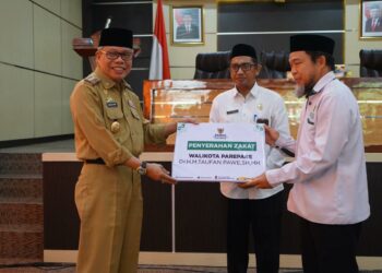 Taufan Pawe Luncurkan Gerakan Zakat Baznas Parepare, Syaiful : Penghimpunan Zakat ASN Meningkat
