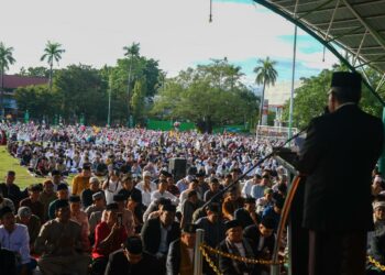 Di Hadapan Jemaah Salat Id, Taufan Pawe Paparkan Prestasi Parepare hingga Jadi Home Base PSM Makassar