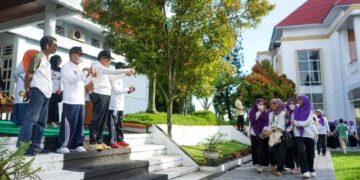 Wali Kota Taufan Pawe Lepas Peserta Jalan Sehat UM Parepare