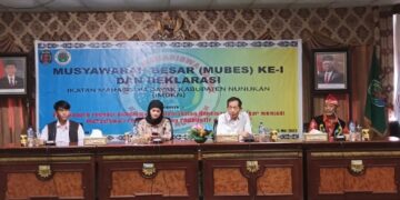 Dibuka Bupati, Ikatan Mahasiswa Dayak Kabupaten Nunukan Gelar Mubes