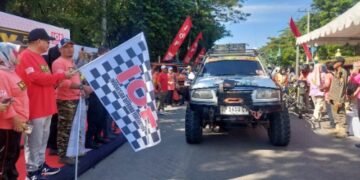 Ratusan Peserta Ikuti Nemal Offroad Expedition 3, Jelajah 154 KM di Sidrap
