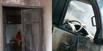 Rumah dan Mobil Milik Pengawas Pasar di Pinrang Dibakar