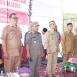 Hadiri Pelantikan Perangkat Desa se-Kecamatan Maiwa, Bupati MB Puji Karena Beda