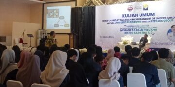 Kuliah Umum, Unibos Hadirkan Wagub Sumatera Barat