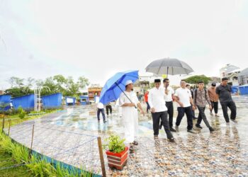 Andi Sudirman Awali Kegiatan di Wajo dengan Berkunjung ke Taman Callaccu