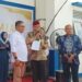 Kepala LLDIKTI Wilayah IX Sultanbatara Drs. Andi Lukman, M. Si (kiri) dan Ketua Yayasan Perguruan Amsir Andi Faisal Sapada (kanan)