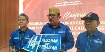 DPD Demokrat Sulsel Ditarget 15% Suara