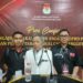 Sekretaris PKN Sulsel, M. Yusuf Bangsawan Dg Tutu saat konferensi pers usai penyerahan berkas bacaleg DPRD Sulsel di Kantor KPU Sulsel pada Ahad (14/5/2023)