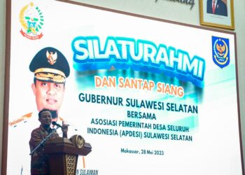 Silaturahmi Bersama APDESI, Andi Sudirman Dorong Kemandirian Desa di Sulsel
