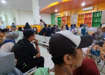 Pasca libur nasional dan cuti bersama, kunjungan ke Rumah Sakit Umum Daerah (RSUD) Andi Makkasau Kota Parepare, mengalami peningkatan.