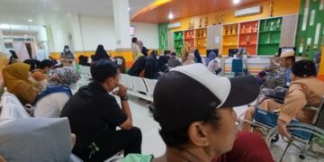 Pasca libur nasional dan cuti bersama, kunjungan ke Rumah Sakit Umum Daerah (RSUD) Andi Makkasau Kota Parepare, mengalami peningkatan.