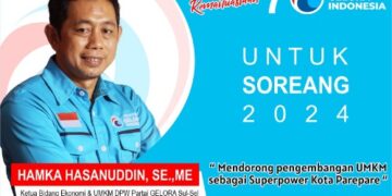 Pengusaha ATK Ini Bacaleg di Partai Gelora, Bawa Misi Ekonomi untuk Parepare