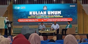 Fakshi IAIN Parepare Gelar Kuliah Umum, Hadirkan Guru Besar UINAM Bahas KUHP Baru