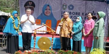 Hadiri Jambore Kader, Ketua TP PKK Parepare Pamit