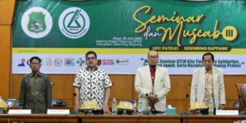 Dibuka Sekda Sidrap, DPC Patelki Gelar Seminar dan Muscab III