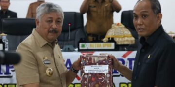 DPRD dan Pemkab Pinrang Rapat Paripurna Tentang PJP dan APBD Tahun Anggaran 2022