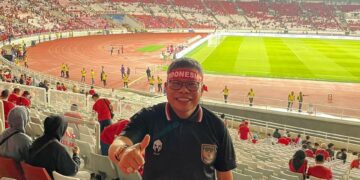 Saksikan Laga Indonesia Vs Argentina, Taufan Pawe Komitmen Majukan Persepakbolaan Sulsel