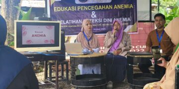 Tim PKM Umpar Gelar Edukasi Pencegahan Anemia Bagi Remaja Putri
