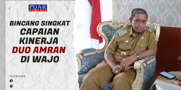 Bincang Singkat Capaian Kinerja Duo Amran di Wajo