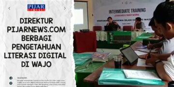 Direktur Pijarnews.com Berbagi Pengetahuan Literasi Digital di Wajo