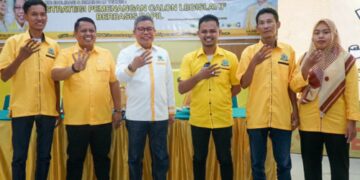 Pimpin Konsolidasi dan Bimbingan Teknis, Taufan Pawe : Kader Golkar Harus Militan
