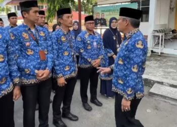 Taufan Pawe Jadi Inspektur Upacara di Hari Kesadaran Nasional