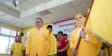 Taufan Pawe Lantik Liestiaty Nurdin Jadi Ketua Golkar Bantaeng