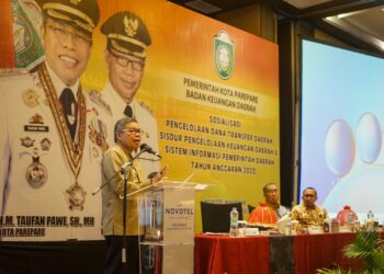 Taufan Pawe Buka Secara Resmi Sosialisasi Dana Transfer Daerah dan Sisdur Pengelolaan Keuangan