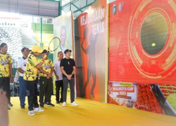 24 Tim Sulselbar Meriahkan Kejuaraan Tenis Lapangan Wali Kota Cup di Parepare