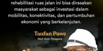 Wali Kota Parepare Yakinkan Rehabilitas Jalan Sudah Kerja Terukur