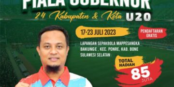 Daftar Gratis, Hadiah Piala Gubernur hingga Rp85 Juta