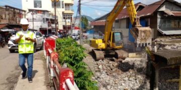 Pemprov Sulsel Bangun Jembatan Malango di Torut, Progres Sudah MC-0